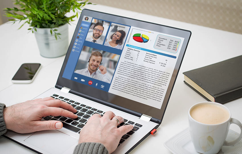 set up remote meetings